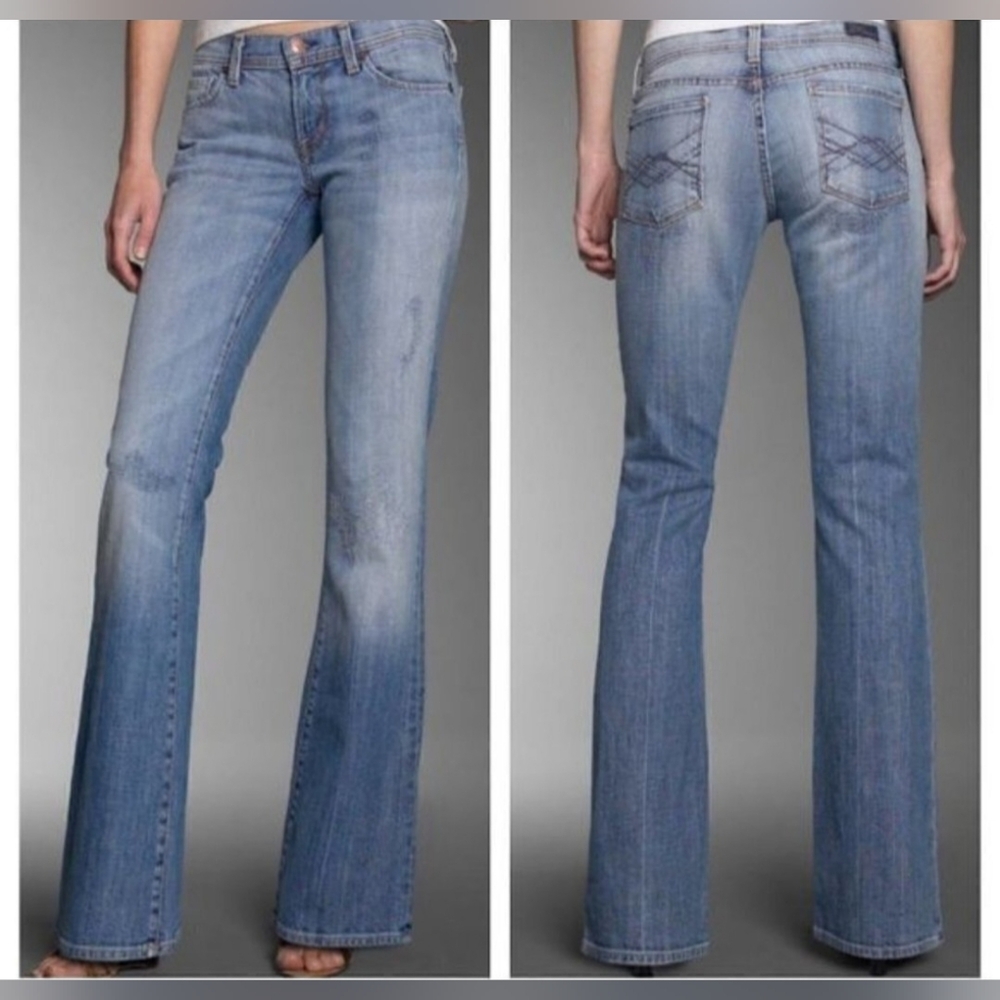 Citizens of Humanity Y2K Naomi Stretch Low Rise Flare Jeans Size 29